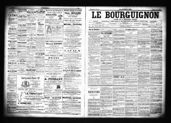3 vues  - Le Bourguignon : journal de la démocratie radicale, n° 104, jeudi 3 mai 1900 (ouvre la visionneuse)