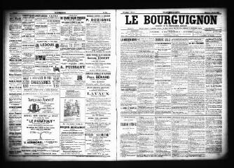 3 vues  - Le Bourguignon : journal de la démocratie radicale, n° 113, dimanche 13 mai 1900 (ouvre la visionneuse)