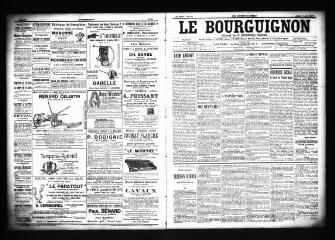 3 vues  - Le Bourguignon : journal de la démocratie radicale, n° 116, jeudi 17 mai 1900 (ouvre la visionneuse)