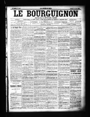 3 vues  - Le Bourguignon : journal de la démocratie radicale, n° 147, samedi 23 juin 1900 (ouvre la visionneuse)