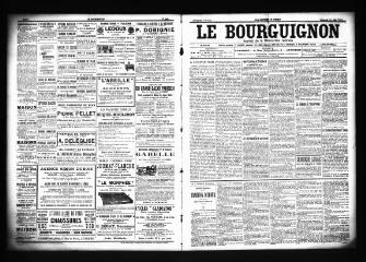 3 vues  - Le Bourguignon : journal de la démocratie radicale, n° 152, vendredi 29 juin 1900 (ouvre la visionneuse)