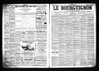 3 vues  - Le Bourguignon : journal de la démocratie radicale, n° 156, mercredi 4 juillet 1900 (ouvre la visionneuse)