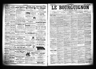 3 vues  - Le Bourguignon : journal de la démocratie radicale, n° 158, vendredi 6 juillet 1900 (ouvre la visionneuse)