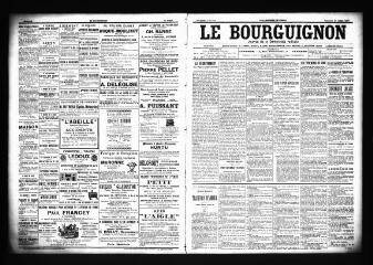 3 vues  - Le Bourguignon : journal de la démocratie radicale, n° 164, vendredi 13 juillet 1900 (ouvre la visionneuse)