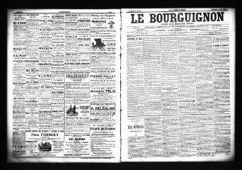 3 vues  - Le Bourguignon : journal de la démocratie radicale, n° 184, mercredi 8 août 1900 (ouvre la visionneuse)