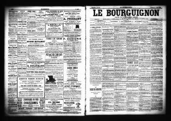3 vues  - Le Bourguignon : journal de la démocratie radicale, n° 198, vendredi 24 août 1900 (ouvre la visionneuse)