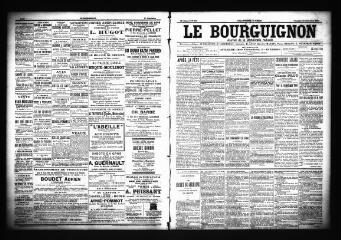 3 vues  - Le Bourguignon : journal de la démocratie radicale, n° 229, vendredi 28 septembre 1900 (ouvre la visionneuse)