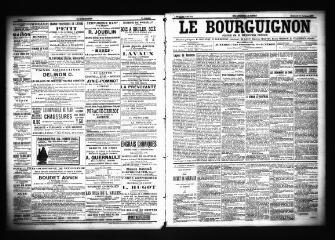 3 vues  - Le Bourguignon : journal de la démocratie radicale, n° 251, mercredi 24 octobre 1900 (ouvre la visionneuse)