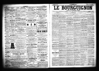 3 vues  - Le Bourguignon : journal de la démocratie radicale, n° 259, vendredi 2 novembre 1900 (ouvre la visionneuse)