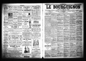 3 vues  - Le Bourguignon : journal de la démocratie radicale, n° 273, dimanche 18 novembre 1900 (ouvre la visionneuse)