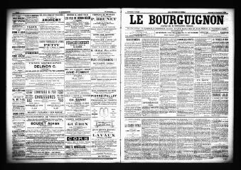 3 vues  - Le Bourguignon : journal de la démocratie radicale, n° 299, mercredi 19 décembre 1900 (ouvre la visionneuse)
