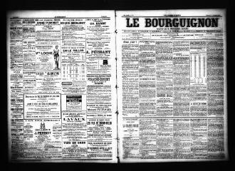 3 vues  - Le Bourguignon : journal de la démocratie radicale, n° 4, samedi 5 janvier 1901 (ouvre la visionneuse)