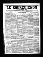 3 vues  - Le Bourguignon : journal de la démocratie radicale, n° 8, jeudi 10 janvier 1901 (ouvre la visionneuse)