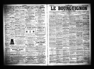 3 vues  - Le Bourguignon : journal de la démocratie radicale, n° 15, vendredi 18 janvier 1901 (ouvre la visionneuse)