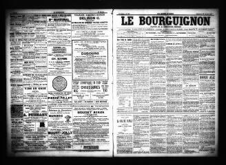 3 vues  - Le Bourguignon : journal de la démocratie radicale, n° 17, dimanche 20 janvier 1901 (ouvre la visionneuse)