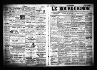 3 vues  - Le Bourguignon : journal de la démocratie radicale, n° 23, dimanche 27 janvier 1901 (ouvre la visionneuse)