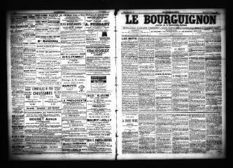 3 vues  - Le Bourguignon : journal de la démocratie radicale, n° 25, mercredi 30 janvier 1901 (ouvre la visionneuse)