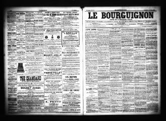 3 vues  - Le Bourguignon : journal de la démocratie radicale, n° 27, vendredi 1er février 1901 (ouvre la visionneuse)