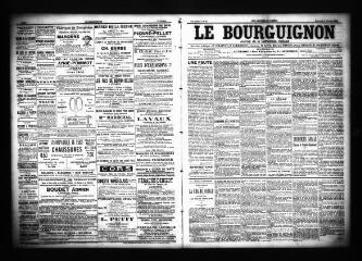 3 vues  - Le Bourguignon : journal de la démocratie radicale, n° 31, mercredi 6 février 1901 (ouvre la visionneuse)
