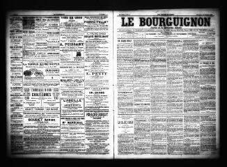 3 vues  - Le Bourguignon : journal de la démocratie radicale, n° 35, dimanche 10 février 1901 (ouvre la visionneuse)