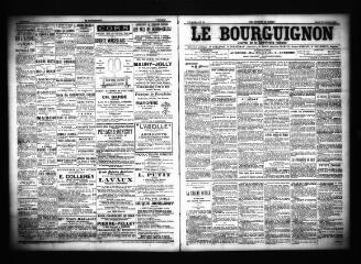 3 vues  - Le Bourguignon : journal de la démocratie radicale, n° 48, mardi 26 février 1901 (ouvre la visionneuse)