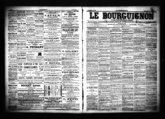 3 vues  - Le Bourguignon : journal de la démocratie radicale, n° 49, mercredi 27 février 1901 (ouvre la visionneuse)