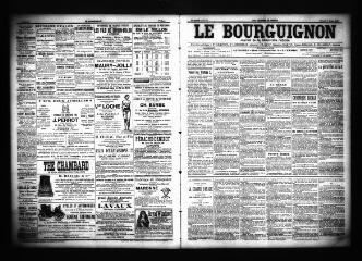 3 vues  - Le Bourguignon : journal de la démocratie radicale, n° 52, samedi 2 mars 1901 (ouvre la visionneuse)