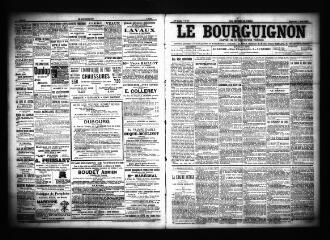 3 vues  - Le Bourguignon : journal de la démocratie radicale, n° 53, dimanche 3 mars 1901 (ouvre la visionneuse)