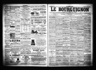 3 vues  - Le Bourguignon : journal de la démocratie radicale, n° 59, dimanche 10 mars 1901 (ouvre la visionneuse)