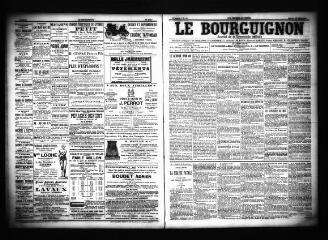 3 vues  - Le Bourguignon : journal de la démocratie radicale, n° 64, samedi 16 mars 1901 (ouvre la visionneuse)