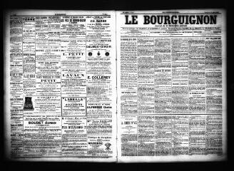 3 vues  - Le Bourguignon : journal de la démocratie radicale, n° 69, vendredi 22 mars 1901 (ouvre la visionneuse)