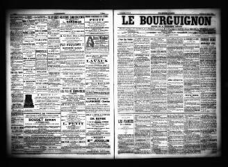 3 vues  - Le Bourguignon : journal de la démocratie radicale, n° 75, vendredi 29 mars 1901 (ouvre la visionneuse)