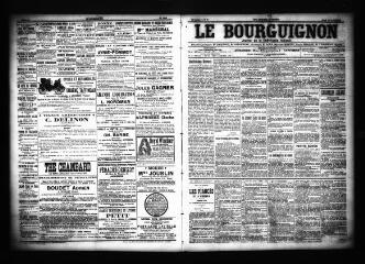 3 vues  - Le Bourguignon : journal de la démocratie radicale, n° 85, jeudi 11 avril 1901 (ouvre la visionneuse)