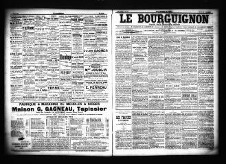 3 vues  - Le Bourguignon : journal de la démocratie radicale, n° 89, mardi 16 avril 1901 (ouvre la visionneuse)