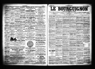 3 vues  - Le Bourguignon : journal de la démocratie radicale, n° 92, vendredi 19 avril 1901 (ouvre la visionneuse)