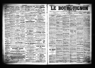 3 vues  - Le Bourguignon : journal de la démocratie radicale, n° 98, vendredi 26 avril 1901 (ouvre la visionneuse)