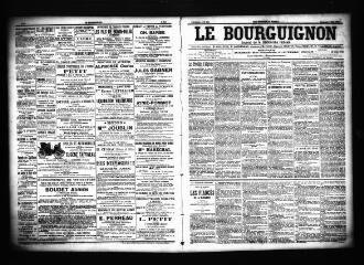 3 vues  - Le Bourguignon : journal de la démocratie radicale, n° 104, vendredi 3 mai 1901 (ouvre la visionneuse)