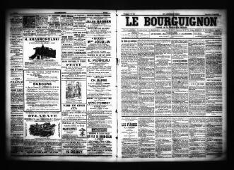 3 vues  - Le Bourguignon : journal de la démocratie radicale, n° 112, dimanche 12 mai 1901 (ouvre la visionneuse)