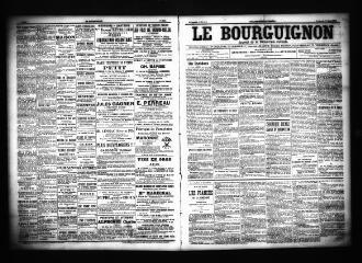 3 vues  - Le Bourguignon : journal de la démocratie radicale, n° 116, vendredi 17 mai 1901 (ouvre la visionneuse)