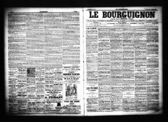 3 vues  - Le Bourguignon : journal de la démocratie radicale, n° 118, dimanche 19 mai 1901 (ouvre la visionneuse)