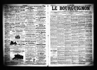 3 vues  - Le Bourguignon : journal de la démocratie radicale, n° 120, mercredi 22 mai 1901 (ouvre la visionneuse)