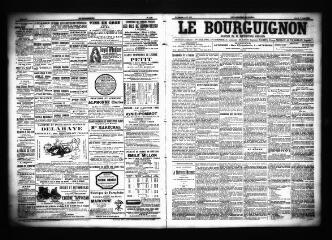 3 vues  - Le Bourguignon : journal de la démocratie radicale, n° 132, jeudi 6 juin 1901 (ouvre la visionneuse)