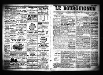 3 vues  - Le Bourguignon : journal de la démocratie radicale, n° 138, jeudi 13 juin 1901 (ouvre la visionneuse)