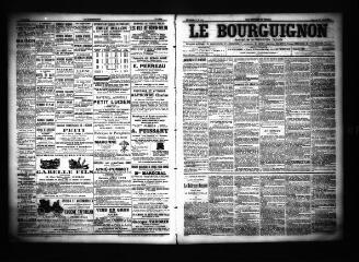 3 vues  - Le Bourguignon : journal de la démocratie radicale, n° 146, samedi 22 juin 1901 (ouvre la visionneuse)