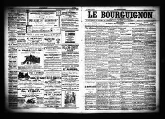 3 vues  - Le Bourguignon : journal de la démocratie radicale, n° 155, mercredi 3 juillet 1901 (ouvre la visionneuse)