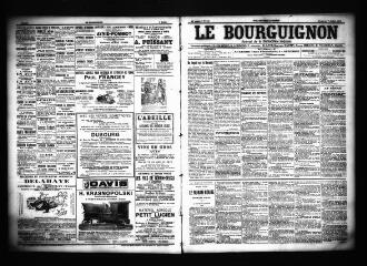 3 vues  - Le Bourguignon : journal de la démocratie radicale, n° 159, dimanche 7 juillet 1901 (ouvre la visionneuse)