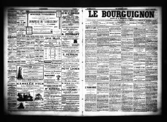 3 vues  - Le Bourguignon : journal de la démocratie radicale, n° 164, samedi 13 juillet 1901 (ouvre la visionneuse)