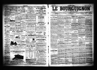 3 vues  - Le Bourguignon : journal de la démocratie radicale, n° 167, mercredi 17 juillet 1901 (ouvre la visionneuse)