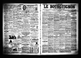 3 vues  - Le Bourguignon : journal de la démocratie radicale, n° 169, vendredi 19 juillet 1901 (ouvre la visionneuse)