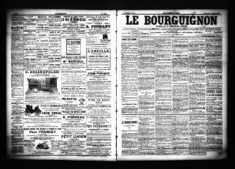 3 vues  - Le Bourguignon : journal de la démocratie radicale, n° 173, mercredi 24 juillet 1901 (ouvre la visionneuse)